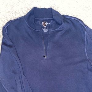 Black Brown Half Zip